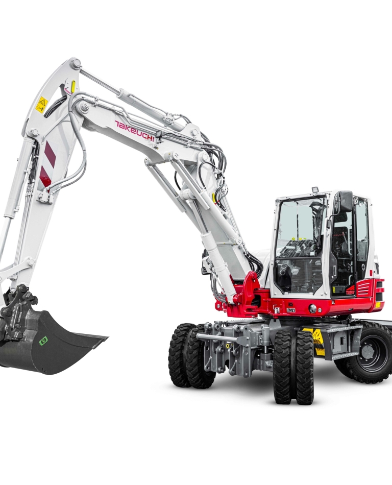 bandenkraan 10 ton Takeuchi TB395W