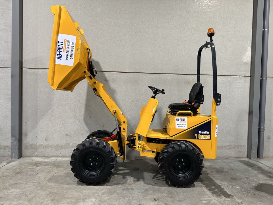 Bandendumper 1 ton hi-tip