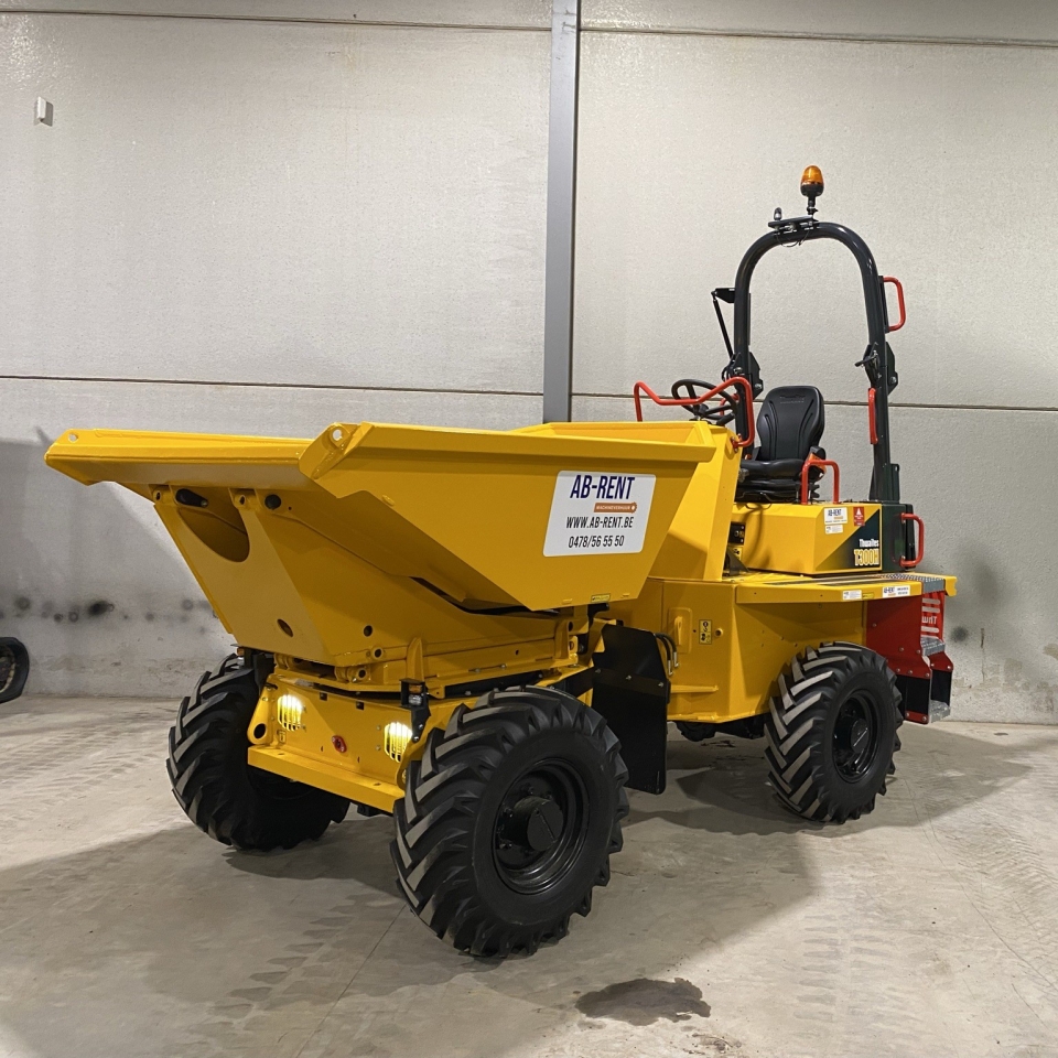 Bandendumper 3ton hi-swivel