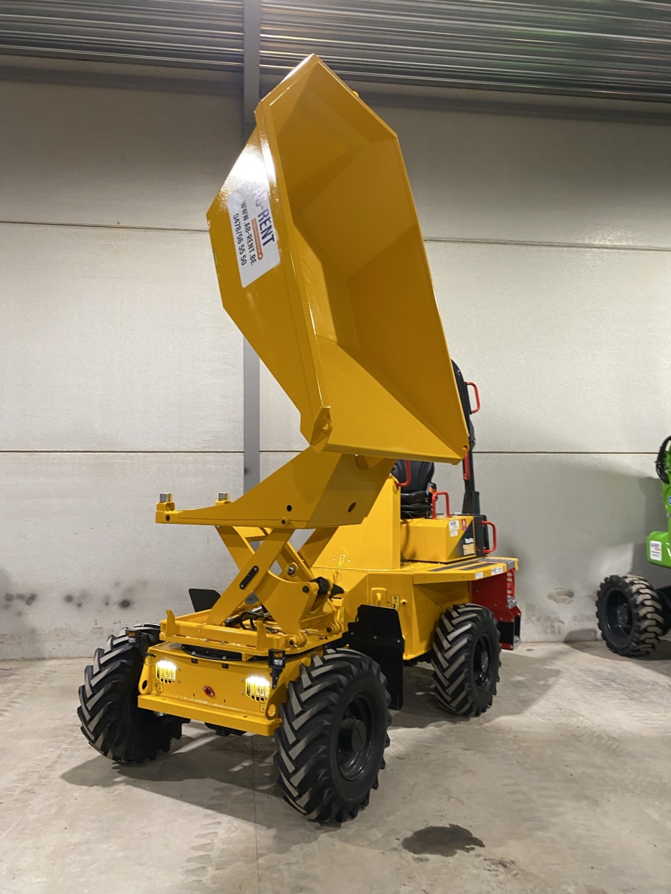 Bandendumper 3ton hi-swivel
