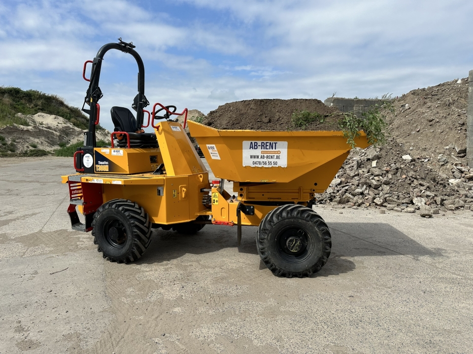 Bandendumper 3ton hi-swivel