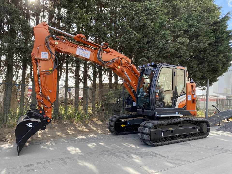 Graafmachine 15ton 