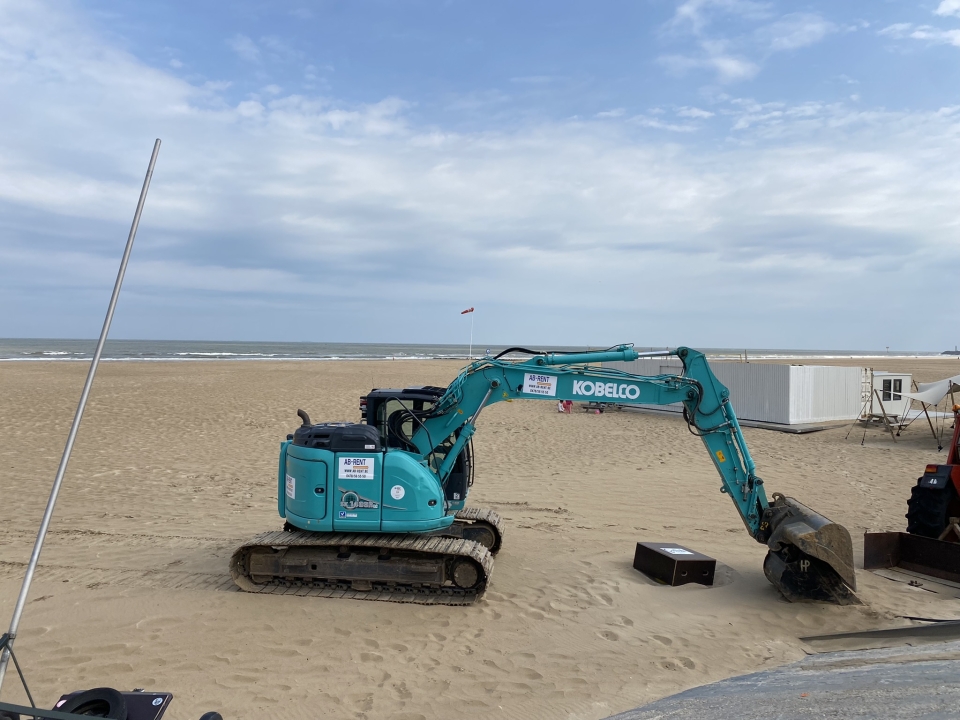 Graafmachine 15ton
