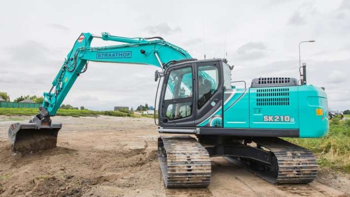 Graafmachine 23ton