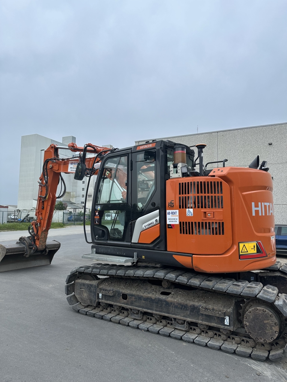 Graafmachine 15ton