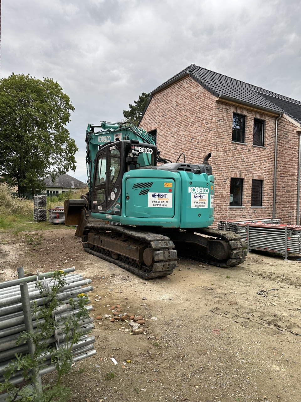 Graafmachine 15ton