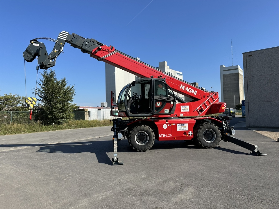 Roterende verreiker 26m