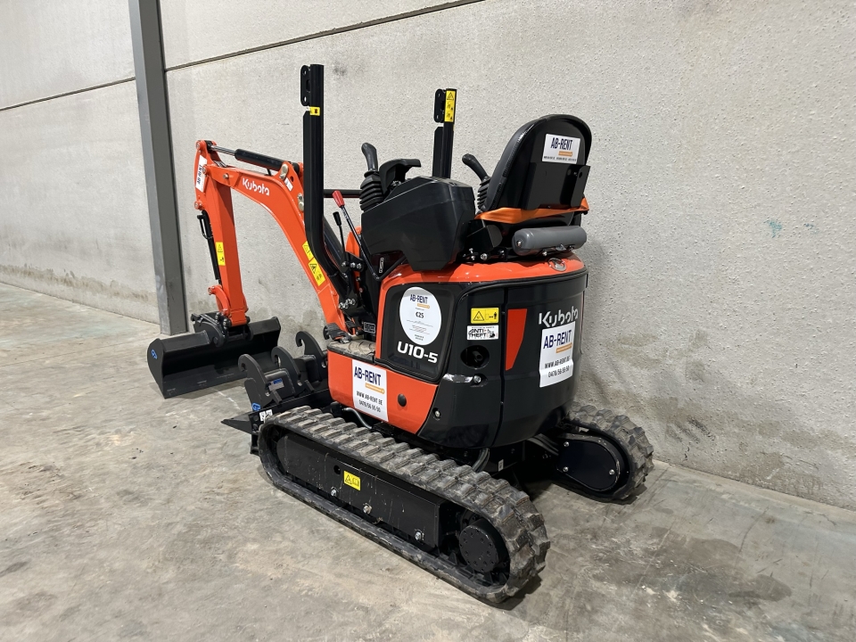 Minigraver 1,1ton Kubota U10-5