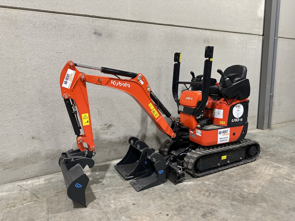 Minigraver 1,1ton Kubota U10-5