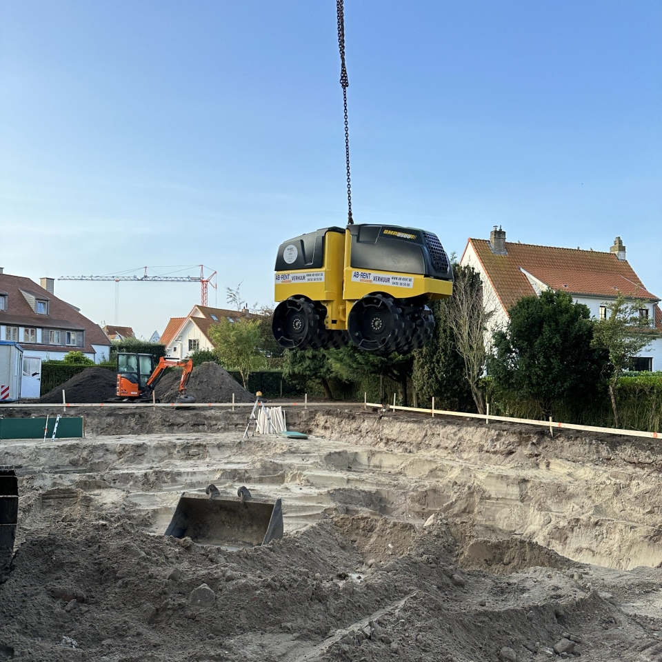 Sleuvenwals 1600 kg