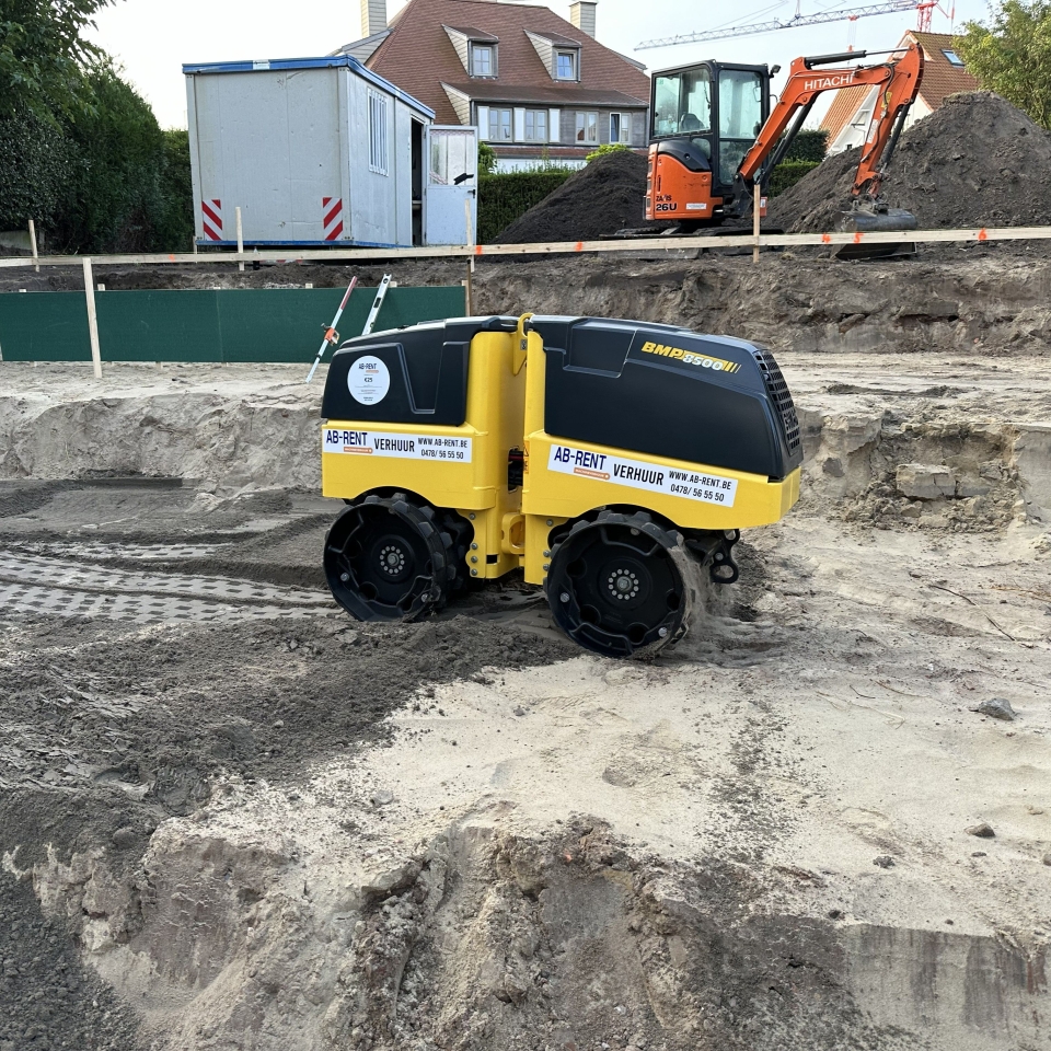 Sleuvenwals 1600 kg