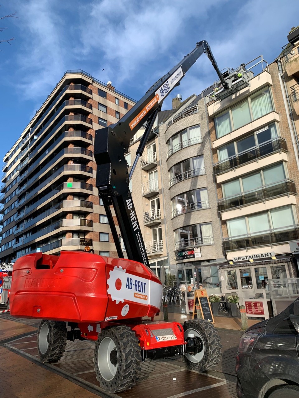Telescoop hoogtewerker 28m