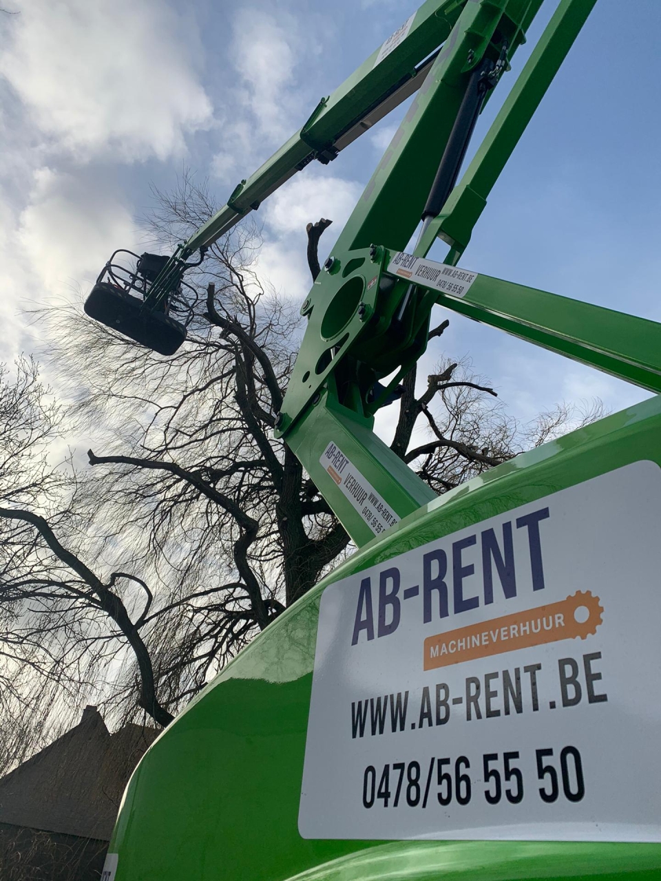 Knikhoogtewerker 21m