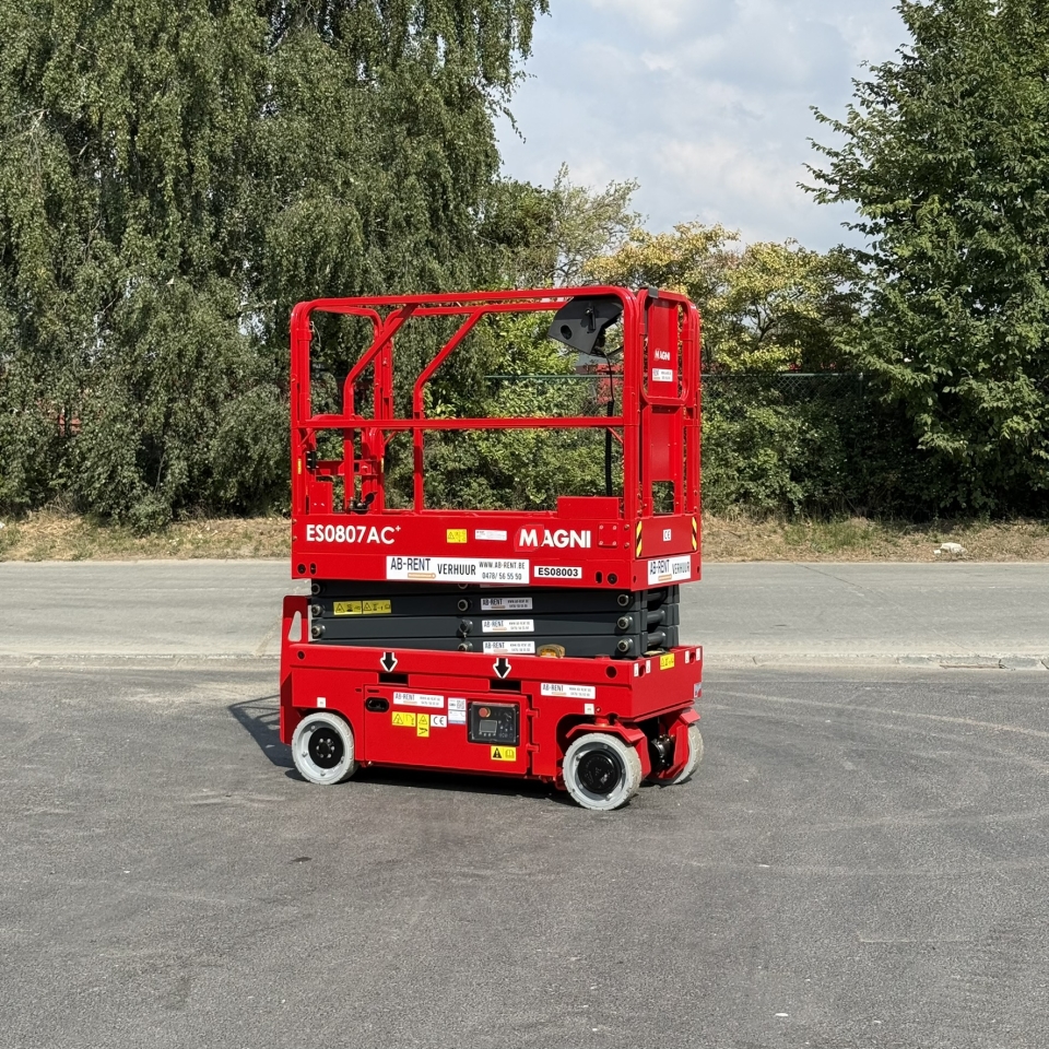 7,8m electrische schaarlift 