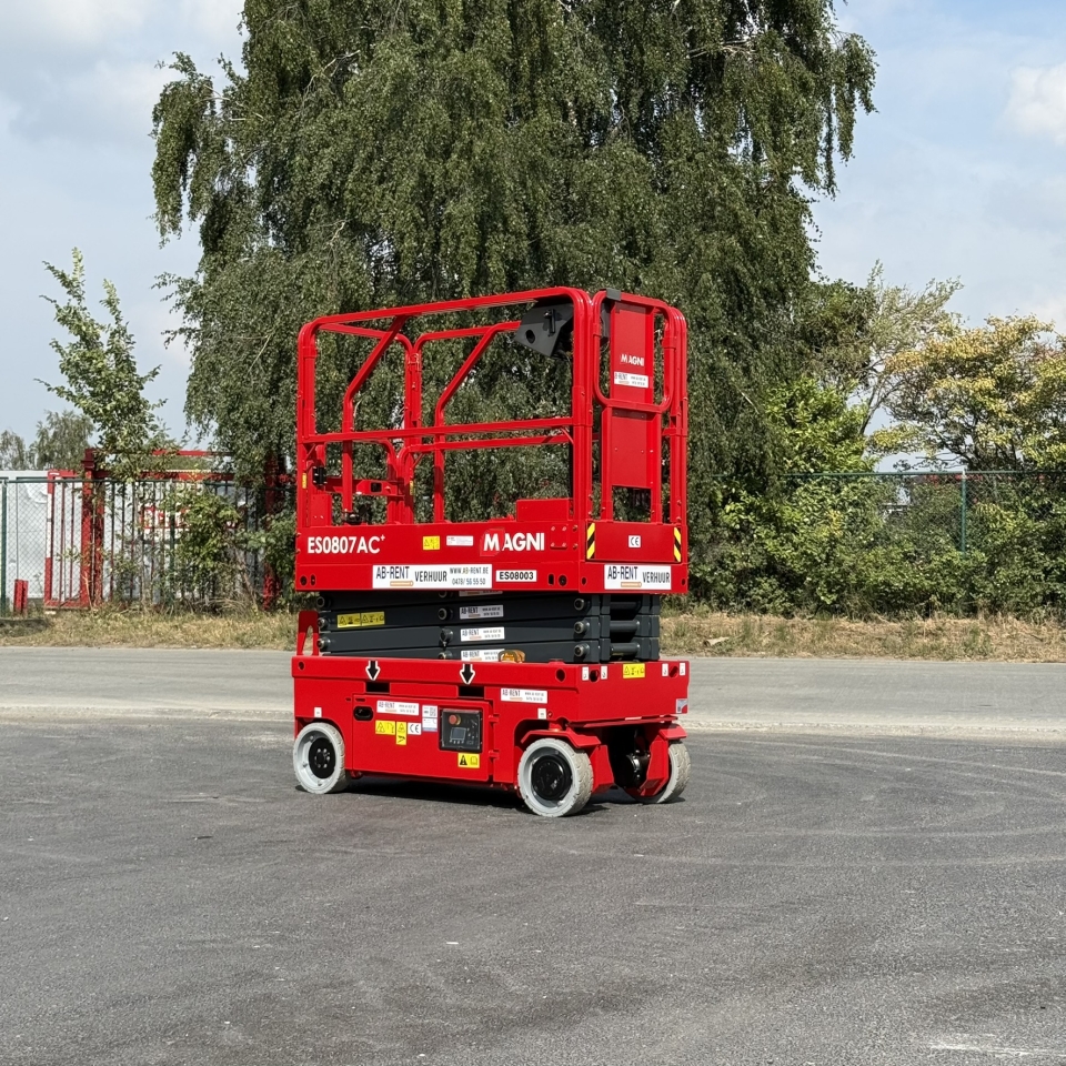 7,8m elektrische schaarlift 