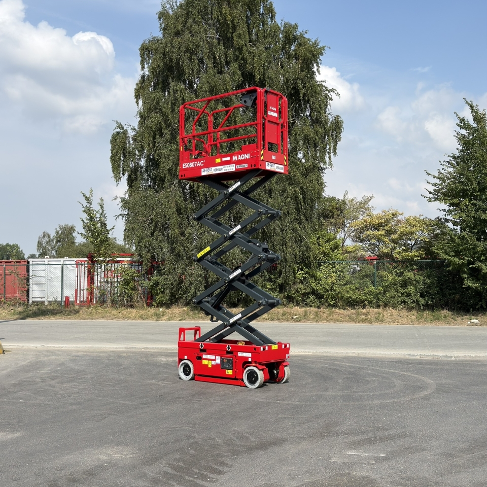 7,8m electrische schaarlift 