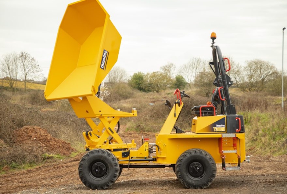 Bandendumper 3ton hi-swivel