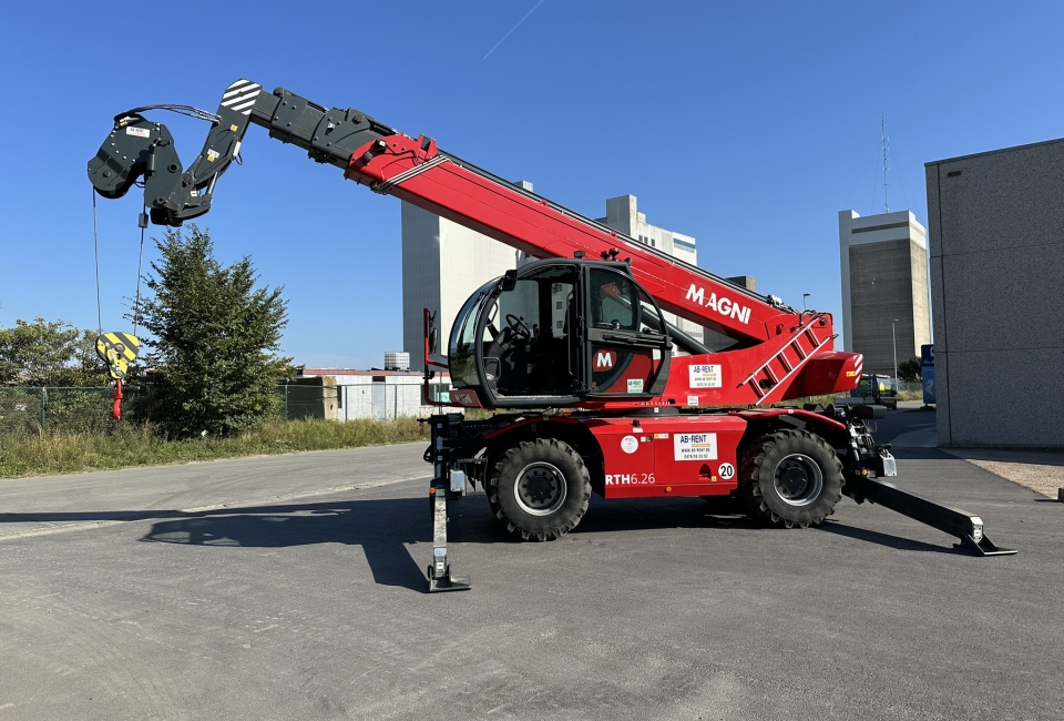 Roterende verreiker 26m
