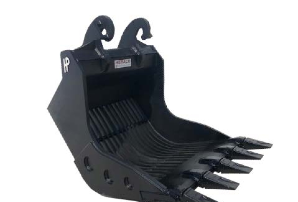 Puinbak CW40 HD met tanden