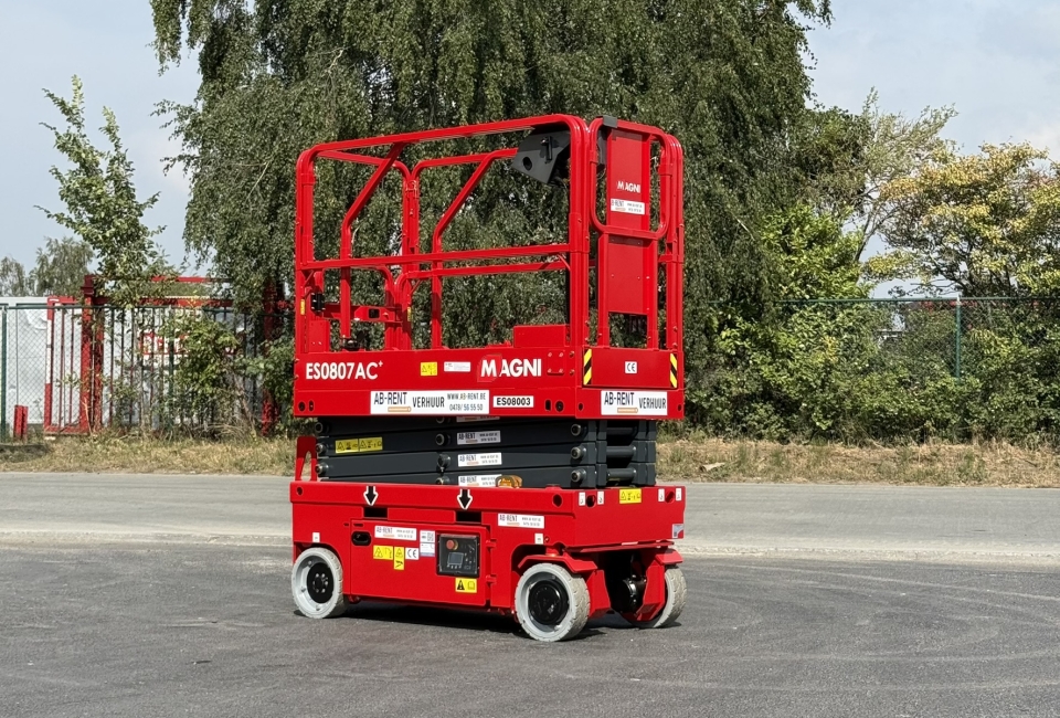 7,8m elektrische schaarlift 