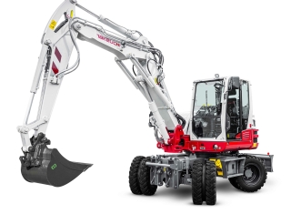 bandenkraan 10 ton Takeuchi TB395W